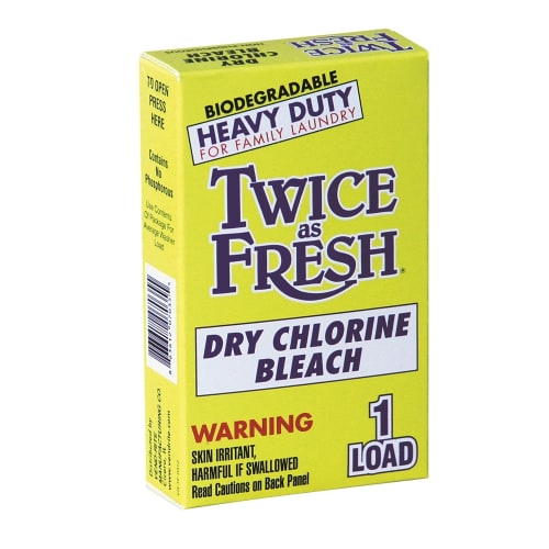 Twice As Fresh® Dry Chlorine Bleach for Vending Machine, 2oz